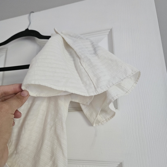 KEEPSAKE the Label Cream Flutter Sleeve Mini Dress - Picture 4 of 9